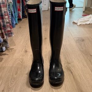 Hunter Classic Black Tall Boots